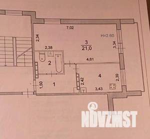 1-к квартира, вторичка, 39м2, 6/10 этаж