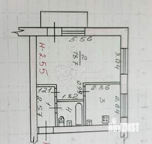 1-к квартира, вторичка, 31м2, 4/5 этаж