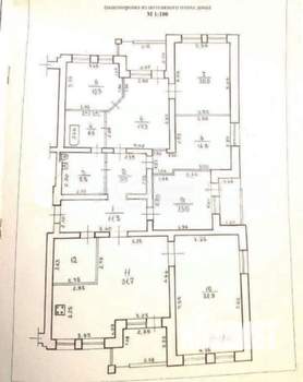 6-к квартира, вторичка, 193м2, 4/7 этаж