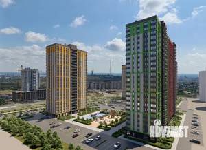 2-к квартира, вторичка, 57м2, 11/23 этаж