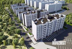 1-к квартира, строящийся дом, 32м2, 6/7 этаж