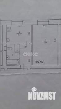 1-к квартира, вторичка, 38м2, 2/5 этаж