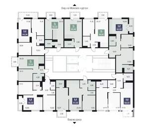 2-к квартира, вторичка, 69м2, 4/10 этаж