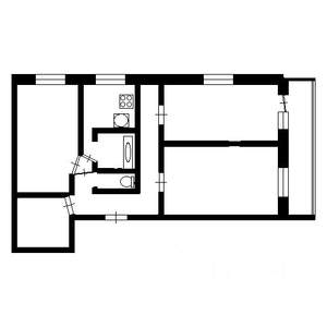 3-к квартира, вторичка, 67м2, 3/5 этаж