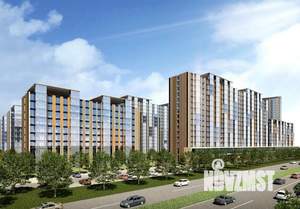 2-к квартира, строящийся дом, 61м2, 13/19 этаж