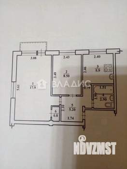 2-к квартира, вторичка, 41м2, 2/4 этаж