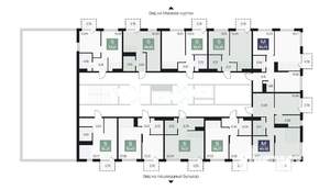 1-к квартира, вторичка, 35м2, 7/9 этаж