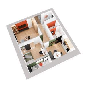 2-к квартира, вторичка, 50м2, 4/10 этаж