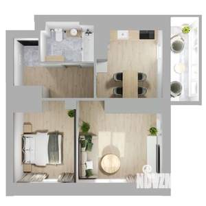 2-к квартира, вторичка, 60м2, 10/24 этаж