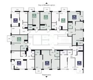 2-к квартира, вторичка, 57м2, 8/10 этаж