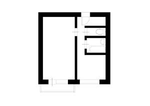 1-к квартира, вторичка, 32м2, 5/5 этаж