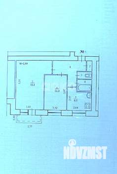 2-к квартира, вторичка, 46м2, 4/6 этаж