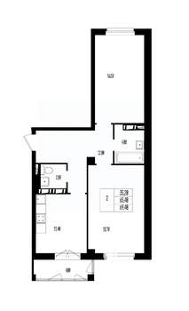 Студия квартира, вторичка, 69м2, 7/17 этаж