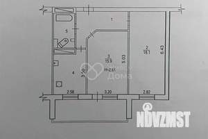 2-к квартира, вторичка, 62м2, 5/9 этаж