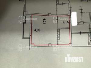 Студия квартира, вторичка, 30м2, 5/9 этаж