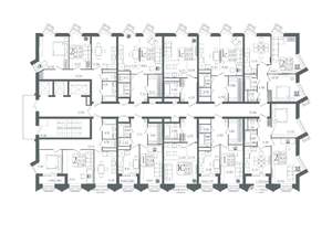 2-к квартира, вторичка, 61м2, 17/22 этаж
