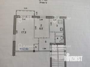 2-к квартира, вторичка, 41м2, 5/5 этаж