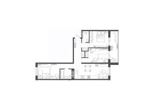 3-к квартира, строящийся дом, 73м2, 1/10 этаж