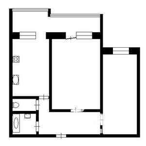 2-к квартира, вторичка, 48м2, 7/9 этаж