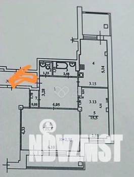 2-к квартира, вторичка, 78м2, 11/12 этаж