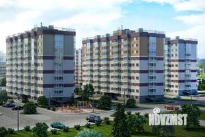 1-к квартира, строящийся дом, 41м2, 17/19 этаж