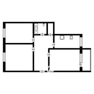 3-к квартира, вторичка, 65м2, 5/9 этаж