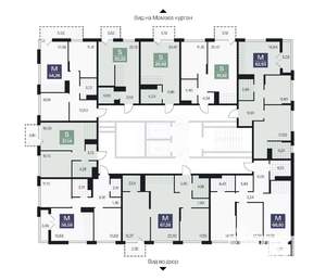 2-к квартира, вторичка, 54м2, 8/10 этаж