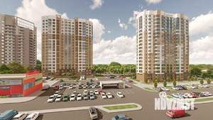 2-к квартира, строящийся дом, 63м2, 8/19 этаж