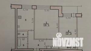 2-к квартира, вторичка, 47м2, 7/9 этаж