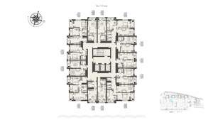 2-к квартира, вторичка, 51м2, 15/17 этаж