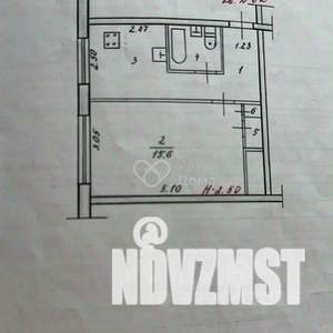 1-к квартира, вторичка, 30м2, 4/5 этаж