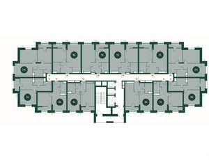 2-к квартира, вторичка, 55м2, 2/24 этаж