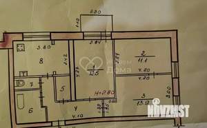 3-к квартира, вторичка, 62м2, 2/4 этаж