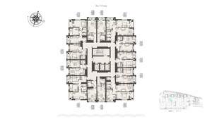 Студия квартира, вторичка, 26м2, 11/17 этаж