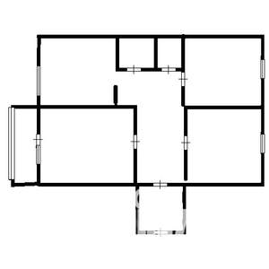 3-к квартира, вторичка, 60м2, 5/5 этаж