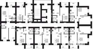 1-к квартира, вторичка, 41м2, 12/12 этаж