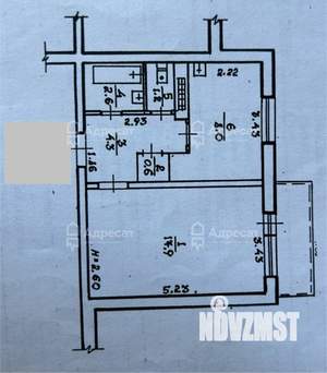 1-к квартира, вторичка, 35м2, 3/14 этаж