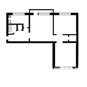 3-к квартира, вторичка, 67м2, 8/9 этаж
