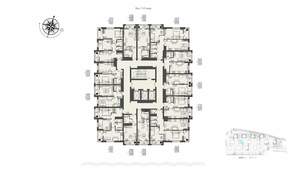 1-к квартира, вторичка, 35м2, 7/17 этаж