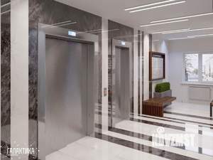 Студия квартира, вторичка, 60м2, 16/17 этаж