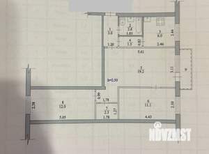 3-к квартира, вторичка, 58м2, 4/5 этаж