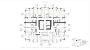 2-к квартира, вторичка, 53м2, 8/17 этаж