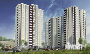 Студия квартира, вторичка, 91м2, 1/17 этаж