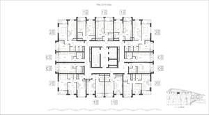2-к квартира, вторичка, 54м2, 6/17 этаж