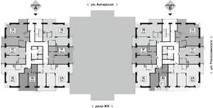 1-к квартира, вторичка, 62м2, 9/19 этаж