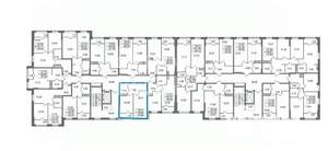 1-к квартира, вторичка, 37м2, 5/9 этаж