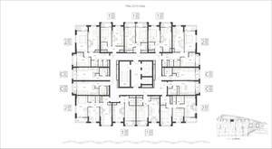 2-к квартира, вторичка, 54м2, 4/17 этаж