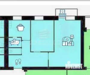 2-к квартира, вторичка, 44м2, 2/9 этаж
