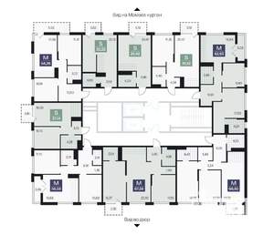 2-к квартира, вторичка, 57м2, 2/10 этаж