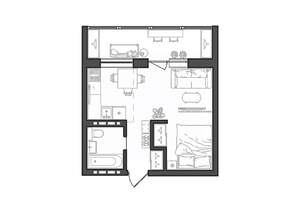 Студия квартира, строящийся дом, 31м2, 8/8 этаж